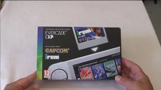 Evercade EXP - Unboxing and Demo - Pickup & Play January 2023