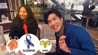 Mentalist Guessing Stranger's Zodiac and Horoscope Sign