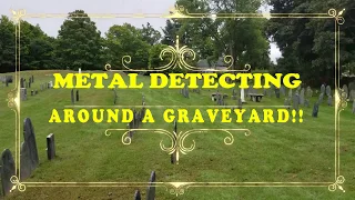 METAL DETECTING MASSACHUSETTS OLD CEMETERY | SILVER SPILL!