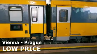 Train from Vienna to Prague at the lowest price with RegioJet