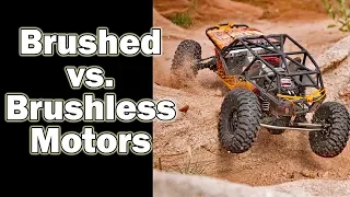 Brushed versus Brushless motor comparison