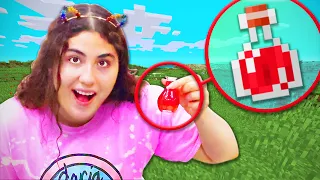 EATING MINECRAFT FOOD in real LIFE!