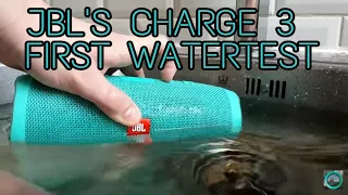 JBL CHARGE 3 Short WATERTEST & Soundtest#1