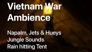 4K Relaxing Vietnam War Ambience | 5 Hours
