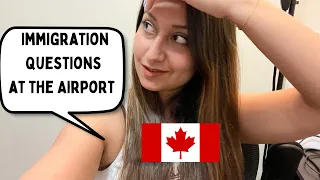 Questions you can be asked at the Airport | Immigration questions 🇨🇦