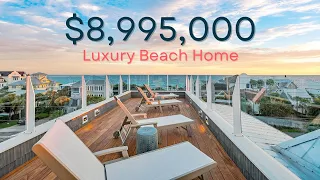 44 Headland Avenue | 30A Luxury Home | 7316 SF | 8 Beds | Private Pool | Santa Rosa Beach, Florida