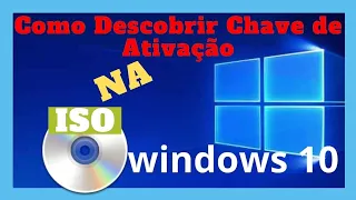 CHAVE KEY [ATIVAÇÃO, SERIAL] NA PRÓPRIA ISO DO WINDOWS