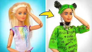 Transformă o păpușă Barbie în Billie Eilish