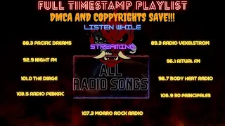 Cyberpunk 2077 All Radios  Timestamp Playlist DMCA SAVE Good for listening while streaming on Twitch