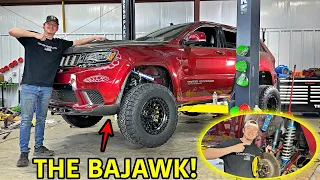 We Built The Worlds First Baja Trackhawk!