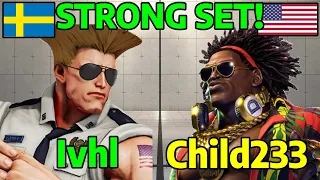 🔥STREET FIGHTER 6 ➥ Ivhl (GUILE ガイル) VS. Child233 (DEE JAY ディージェイ) MASTER RANKS🔥