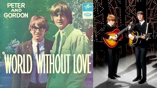 PETER AND GORDON - A WORLD WITHOUT LOVE ( LIVE 1964 ) VIDEO IN COLOUR