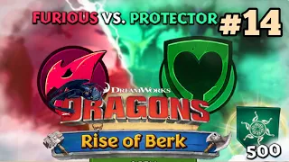 Rise of Berk - Gameplay Walkthrough - Furious v Protector Gauntlet Attempt