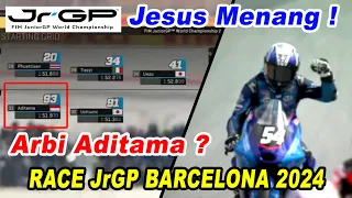 Round 3 Race Jr GP Barcelona 2024 I Dominasi Pembalap RBRC di JuniorGP #juniorgp #motogp2024