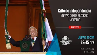 Grito de Independencia | En Vivo desde el Zócalo Capitalino