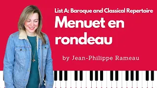 Menuet en rondeau [Jean Philippe Rameau] (RCM Level 2 - Celebration Series)