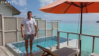 Oblu Select at Sangeli Maldives - Water Villa with Pool Room Tour