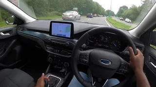 Ford Focus Active 1.0 EcoBoost Hybrid 125 Active Edition POV Day Test Drive 2021