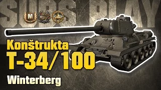 WoT #364 - Konštrukta T-34/100 [Subs replay]