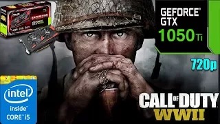 Call of Duty WWII :  GTX 1050 Ti 4GB| Custom Settings| 720p