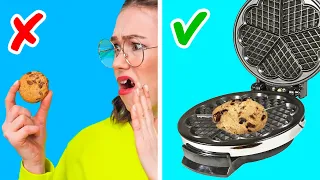 KIAT GENIUS SEPUTAR MAKANAN DAN TIPS DI DAPUR! || Trik Tukang Makan dan DIY Lucu oleh 123 Go Like!