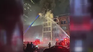 More than 100 firefighters respond to massive fire that engulfed downtown Louisville restaurant