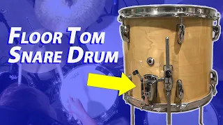 Floor Tom Snare Drum Conversion