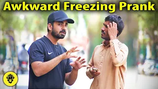 Freezing While Talking | Dumb Pranks