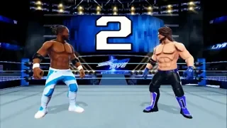 WWE Mayhem - John Cena vs Kane (Game Fight).