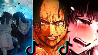 Anime Sad Moments / Saddest Anime / Anime TikTok Compilation ( Try not to cry )