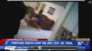 Police body camera footage shown in Joel Guy Jr. trial