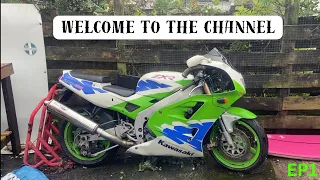 Start of Restorations! ZXR400 Build EP 1 - Welcome 😊