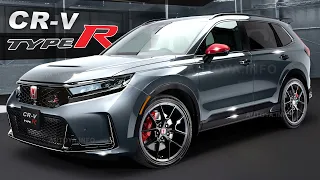 2024 Honda CR-V Type R - Most Powerful & Fastest CRV SUV in Our New Render
