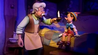 Disneyland Paris Pinocchio Dark Ride - Full POV 2023 4K - Les Voyages de Pinocchio - Fantasyland