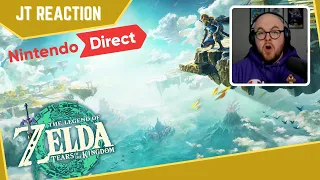 JT Reaction- Nintendo Direct, Zelda Tears of the Kingdom, Fire Emblem Engage, Pikmin 4