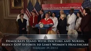 Democrats Reject GOP Efforts to Limit Women's Healthcare