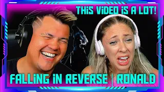 Millennials Reaction to Falling In Reverse - "Ronald" (Music Video) | THE WOLF HUNTERZ Jon and Dolly