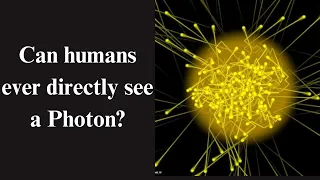 Can humans ever directly see a photon? #PhotonView  #ScienceOfLight #PhotonResearch #LightTheory