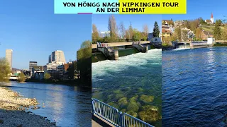 Von Höngg nach Wipkingen Tour an der Limmat Vlog