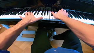 Alexandre Kantorow playing Rachmaninow with a bodycam