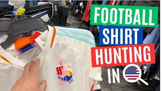 🔎  FOOTBALL SHIRT HUNTING IN USA 💰 Football Shirt Hunting #6 - Burlington Stores