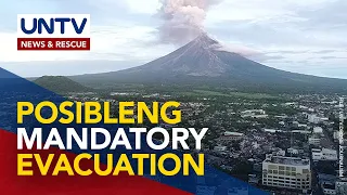 Mandatory evacuation, ipatutupad kung patuloy ang abnormalidad ng Mt. Mayon