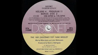 Various - The 1981 Disconet Top Tune Medley