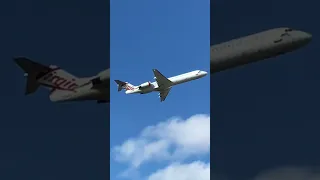 Virgin Australia Regional airlines Fokker 100 departure