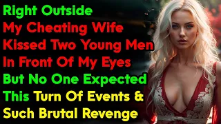 My Cheating Wife Kissed Two Young Men IN FRONT OF MY EYES I Got Hard Revenge Reddit Story Audio Book