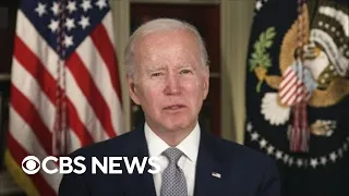 Biden marks "tragic milestone" of 1 million American lives lost to COVID-19