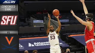 St. Francis vs. Virginia Condensed Game | 2020-21 ACC Men's Basketball