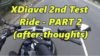 XDiavel 2nd Test Ride Part 2