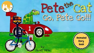 Pete the Cat Go, Pete, Go! |  Fan's animated book |