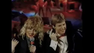 Debbie Harry and Chris Stein of Blondie NYE MTV 1982